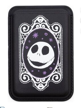 CultureFly Magnetic MagSafe Wallet Nightmare Before Christmas Jack Skellington
